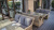 "Гляссе" диван трехместный из искусственного ротанга, цвет соломенный