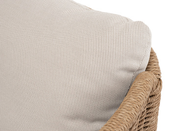 "Аликанте" лаунж-зона из искусственного ротанга, цвет соломенный